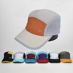 Camping Hat Supplier - BSCI Custom Recycled Laser Cut 5-Panel Cap