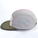 Snapback Running Hat Supplier - OEM Custom Waterproof Nylon 5-Panel Cap