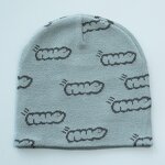 Winter Hat Supplier - Bulk Custom Logo Acrylic Jacquard Beanie