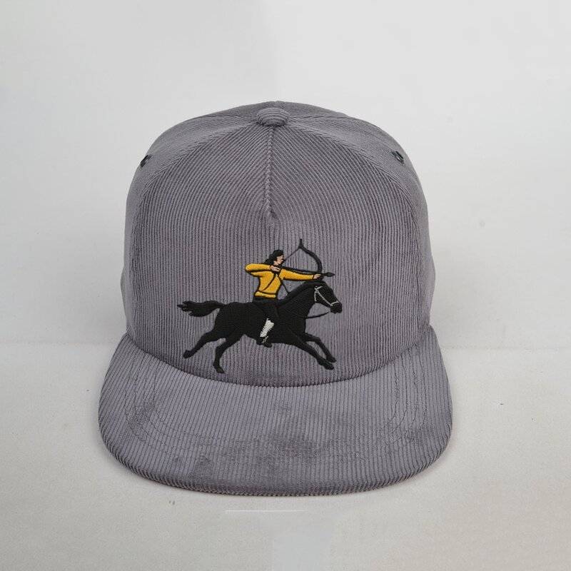 Corduroy Snapback Cap Factory - OEM Custom 5-Panel Hip Hop Baseball Cap