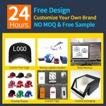 Flat Top Trucker Hat Supplier - OEM Custom Striped Cycling Running Cap