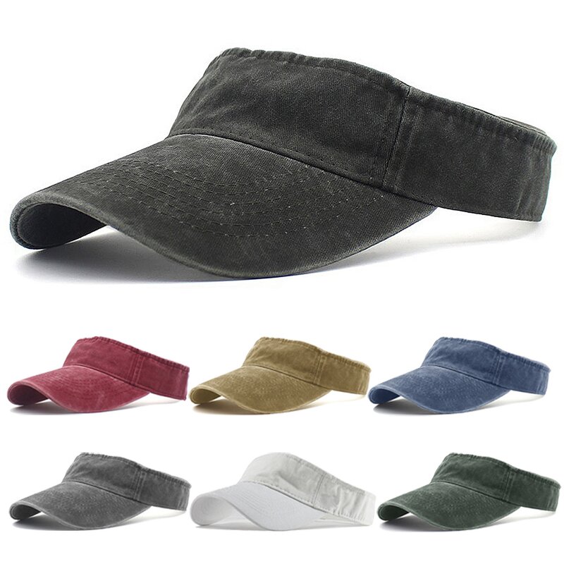 Sun Visor Cap Factory - OEM Custom PVC UV Protection Sport Visor