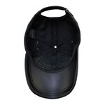 PU Leather Hat Supplier - OEM Custom Waterproof Leather Baseball Cap