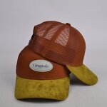 Mesh Baseball Cap Supplier - BSCI OEM Custom 6-Panel Suede Trucker Hat