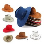 Cowboy Hat Manufacturer - OEM Brown Leather Cowboy Hat