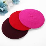Wool Beret Hat Factory - OEM Casual Vintage Women's Camo Beret