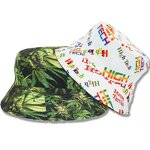 Sun Fisherman Cap Manufacturer - OEM Custom All Over Embroidery Reversible Hat