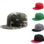 Snapback Cap Supplier - OEM Custom Camo 6-Panel 3D Embroidery Hat