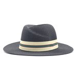 Straw Hat Factory - Wholesale Men's Flat Brim Straw Beach Hat