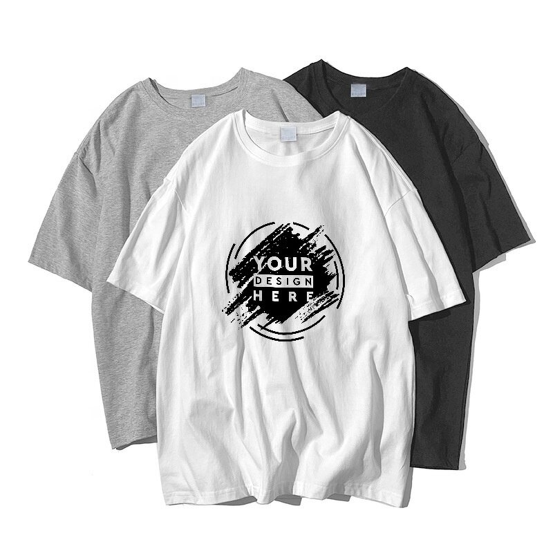 T-shirt Manufacturer - Bulk Custom Printing Oversized White T-shirt
