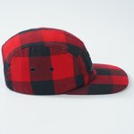 Camp Hat Factory - OEM Custom Checked Unstructured 5-Panel Hat