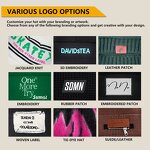 Beanie Supplier - Bulk Custom Logo Jacquard Knitted Winter Hat