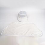 Camp Hat Manufacturer - OEM Custom Removable Neck Flap 5-Panel Cap