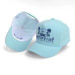 Golf Cap Supplier - OEM Custom 5-Panel Waterproof Laser Cut Cap