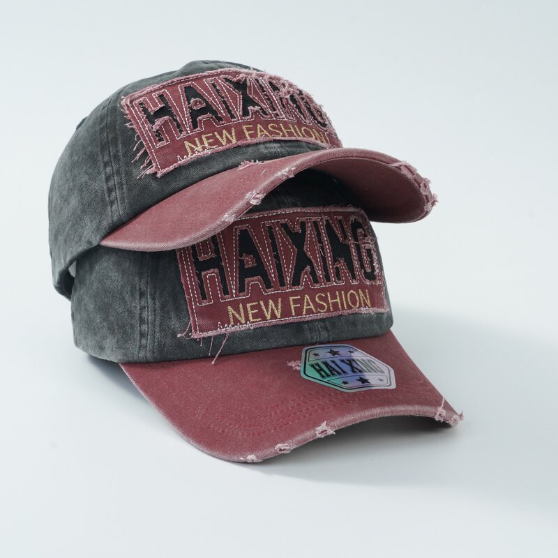 Dad Hat Manufacturer - Factory Price Woven Label Vintage Cap