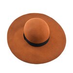 Fedora Hat Supplier - Wholesale Men's Wide Brim Wool Felt Hat
