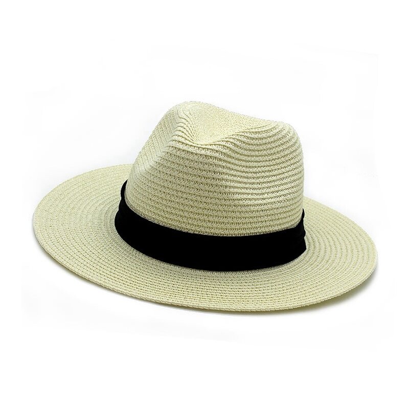 Straw Hat Manufacturer - Wholesale Wide-brimmed Beach Fedora Hat