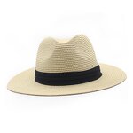 Straw Bucket Hat Supplier - Wholesale Girls Beach Panama Straw Hat