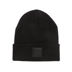Knitted Beanie Supplier - Bulk Custom Leather Label Wool Beanie