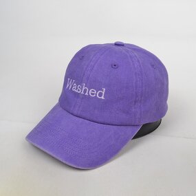 Dad Hat Supplier - OEM Custom Embroidered Vintage Denim Cap