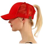 Ponytail Baseball Cap Factory - OEM Custom Unisex Ponytail Cap