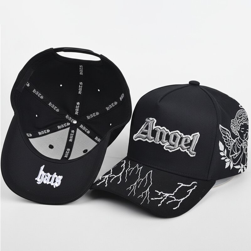 Baseball Cap Factory - Bulk Custom Design 5-Panel Snapback Cap