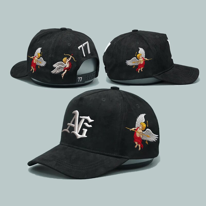 Baseball Cap Factory - OEM Custom 3D Embroidery Men's Suede Cap