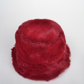 Fur Bucket Hat Factory - OEM Custom Soft Fluffy Winter Bucket Hat
