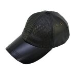 PU Leather Hat Supplier - OEM Custom Waterproof Leather Baseball Cap