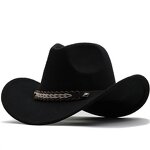 Fedora Hat Supplier - Wholesale Unique Black Wool Felt Trilby Hat