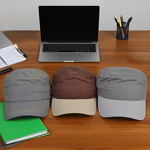 Sun Visor Supplier - Bulk Cheap Cotton Embroidery Empty Top Visor