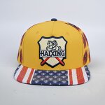 Snapback Caps Supplier - OEM Custom 3D Embroidery Flat Brim Cap