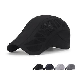 Leather Beret Hat Manufacturer - OEM Custom Solid Color Adjustable Beret