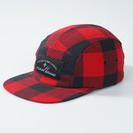Camp Hat Factory - OEM Custom Checked Unstructured 5-Panel Hat