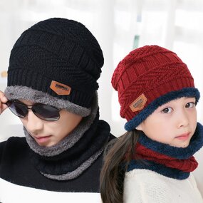 Winter Beanie Set Supplier - Bulk Custom Knit Hat Scarf Set