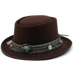 Fedora Hat Factory - Wholesale Men's Wool Two Tone Felt Hat