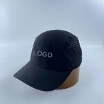 Running Hat Supplier - OEM Custom Waterproof Laser Cut 5-Panel Cap