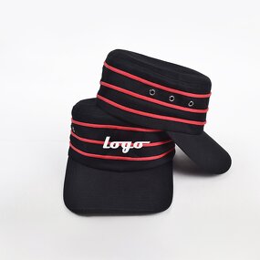 Flat Top Cap Supplier - OEM Custom Men's Oversized Beret Cap