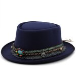 Fedora Hat Factory - Wholesale Men's Wool Two Tone Felt Hat