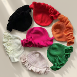 Crochet Bucket Hat Supplier - OEM Custom Handmade Knitted Sun Hat