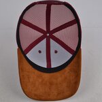 Mesh Baseball Cap Supplier - BSCI OEM Custom 6-Panel Suede Trucker Hat