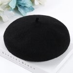 Flat Top Hat Manufacturer - OEM Custom Solid Color Wool Beret
