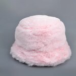 Fur Bucket Hat Factory - OEM Custom Soft Fluffy Winter Bucket Hat