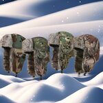 Ushanka Hat Factory - OEM Custom Camouflage Faux Fur Russian Hat