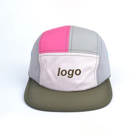 Snapback Running Hat Supplier - OEM Custom Waterproof Nylon 5-Panel Cap