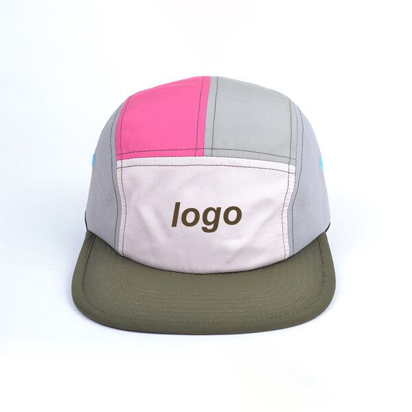 Snapback Running Hat Supplier - OEM Custom Waterproof Nylon 5-Panel Cap