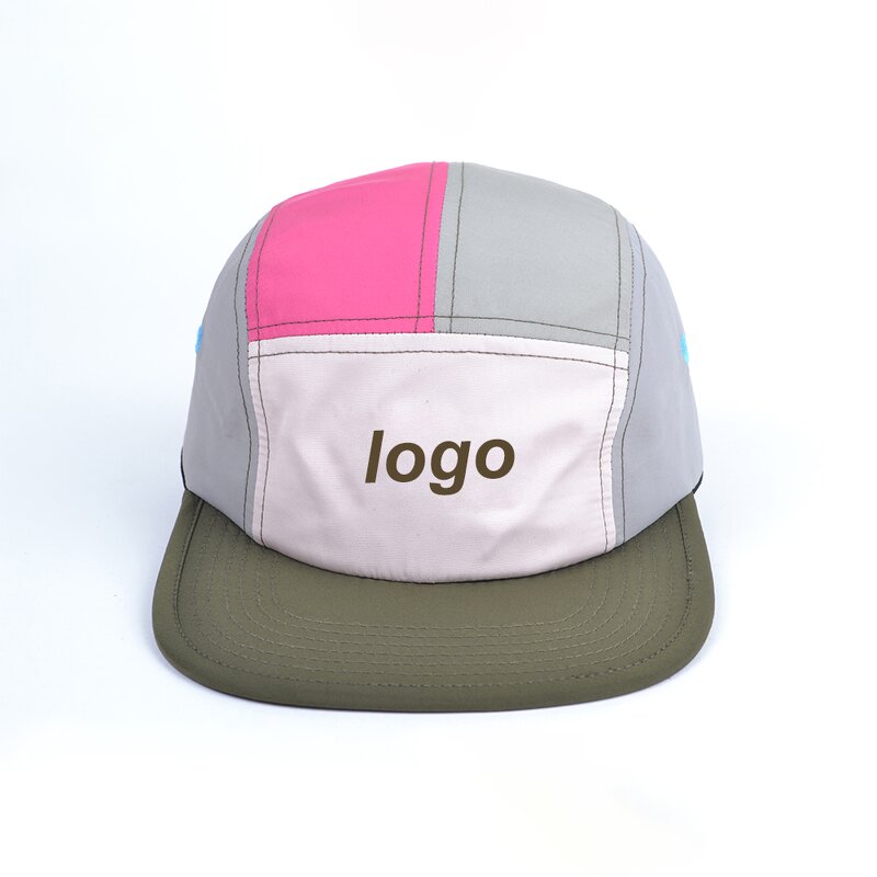 Snapback Running Hat Supplier - OEM Custom Waterproof Nylon 5-Panel Cap