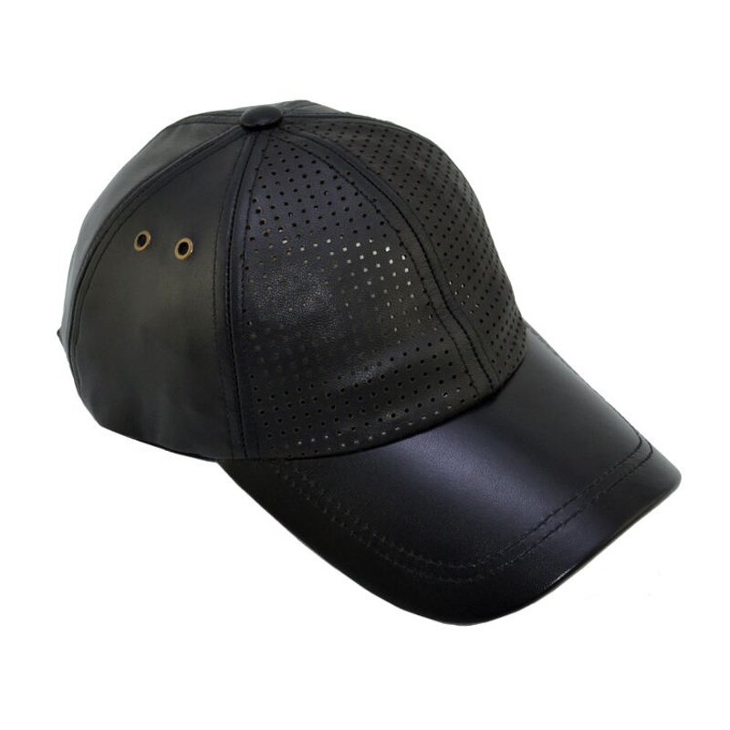 PU Leather Hat Supplier - OEM Custom Waterproof Leather Baseball Cap