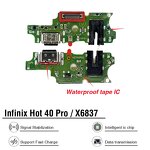 Charging Board Manufacturer - OEM Flex Cable for Infinix Hot 40 Pro