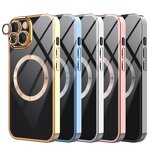 iPhone Case Manufacturer - OEM Magnetic Electroplate Shell for iPhone 14 15